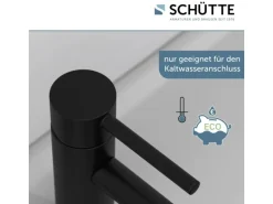 Schütte Standventil Aragon Schwarz Matt