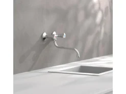 Schütte Wand-Spültischarmatur Cesti Chrom