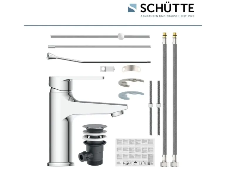 Schütte Waschtischarmatur Derby Chrom