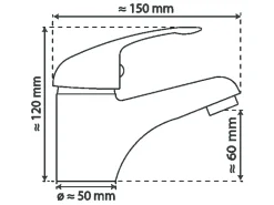Schütte Waschtischarmatur Magna Chrom