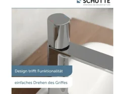 Schütte Waschtischarmatur New York Chrom