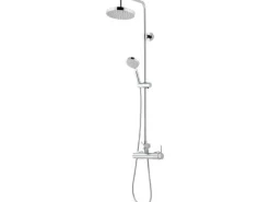 Schulte DuschMaster Rain III Modern mit Einhebelmischer Chrom