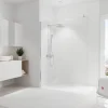 Schulte Duschrückwand DecoDesign Softtouch Stein Marmor-hell 150 x 255 cm