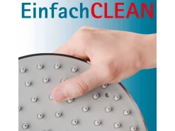 Schulte Duschsystem DuschMaster Rain Classic Eckig Edelstahloptik