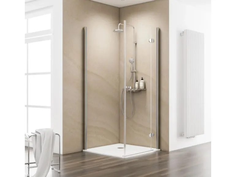 Schulte ExpressPlus Set Drehtür MasterClass mit Duschwanne 200x90cm