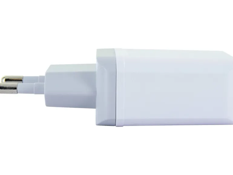 Schwaiger USB Ladeadapter 230 V Weiß
