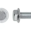 Sechskant-Flanschschrauben Sechskantkopf Ø 5 mm x 30 mm Stahl 8 Stück