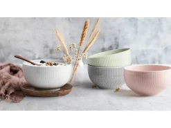Seltmann Weiden Amina Frühstücks-Set 18-teilig Silbergrau