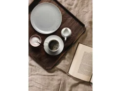 Seltmann Weiden Amina Kaffeetasse mit Untertasse 250 ml 6er Set Silbergrau