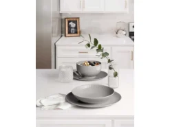 Seltmann Weiden Amina Starter-Set 16-teilig Silbergrau