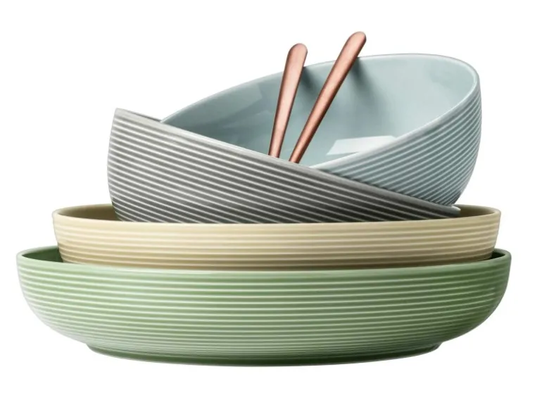 Seltmann Weiden Beat Coor Glaze Foodbowl Set 3-teilig Arktisblau