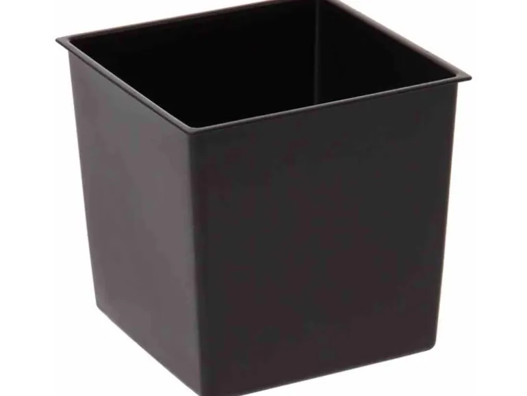 Siena Garden Pflanzgefäß Modern Nizza Graphit 25x25x46,5 cm