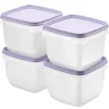 SmartStore Gefrierdose Frost 0,75 l Lavendel 4 Stück