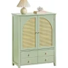 SoBuy Schuhschrank Küchenschrank Sideboard Kommode Grün FSB72-GR