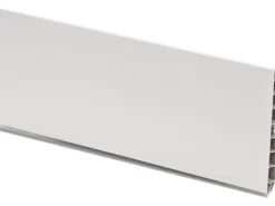 Sockelprofil Magro 250 cm x 10 cm x 1,2 cm Weiß