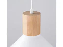 Sollux Lighting Pendelleuchte Jaga Weiß
