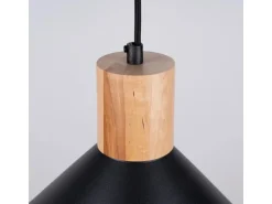 Sollux Lighting Pendelleuchte Jaga Schwarz