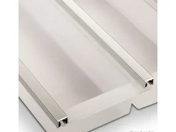 SOTECH Cuisio Besteckeinsatz 300 mm Höhe 55 mm Transluzent Weiß
