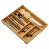 SOTECH Orga-Box-1 Bambus Besteckeinsatz 6 Fächer Für Blum Tandembox Antaro Schubladen 419 x 473 x 56 mm Besteckkasten
