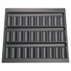 SOTECH ORGA-BOX Gewürzgläsereinsatz 526 x 474 x 28 mm Schiefergrau Gewürzdoseneinsatz Für 60er Korpusbreite
