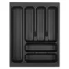 SOTECH Orga-Box I Besteckeinsatz Lavagrau 450 mm Höhe 55 mm Für Blum Tandembox und ModernBox