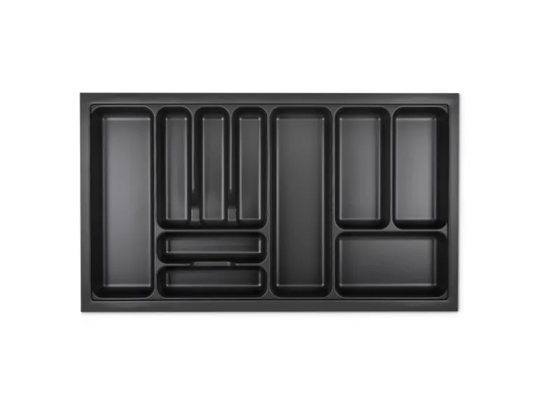 SOTECH Orga-Box I Besteckeinsatz Lavagrau 900 mm Höhe 55 mm Für Blum Tandembox und ModernBox