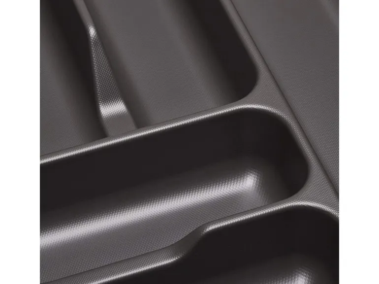 SOTECH Orga-Box I Besteckeinsatz Lavagrau 900 mm Höhe 55 mm Für Blum Tandembox und ModernBox