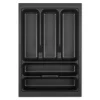 SOTECH Orga-Box I Besteckeinsatz Höhe 55 mm Lavagrau 400 mm Für Blum Tandembox und ModernBox