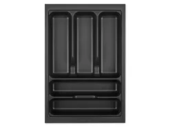 SOTECH Orga-Box I Besteckeinsatz Höhe 55 mm Lavagrau 400 mm Für Blum Tandembox und ModernBox