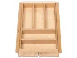 SOTECH ORGA-BOX III Buche Besteckeinsatz Ausziehbar 40-60 cm Höhe 56 mm Für Nobilia Ab 2013 Pronorm und Brigitte Küchen