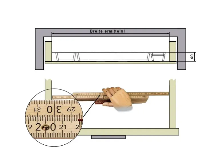 SOTECH ORGA-BOX Multi-Gewürzgläsereinsatz Gewürzdoseneinsatz 515 x 40 x 473 mm Oriongrau Für Blum 60er Korpusbreite