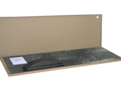 Sprela Arbeitsplatten Beton Schwarz 2,8 cm x 126 cm x 63,5 cm FSC®