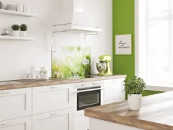 Spritzschutz-Rückwand WandArt easy 80 cm x 58,5 cm Grass (D4002P BRIL) FSC®