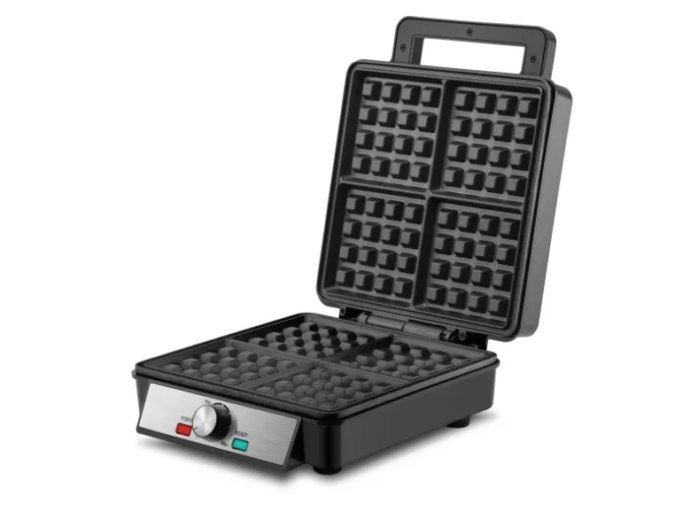 Steinborg SB-2060 Waffeleisen für 4 Waffeln Antihaftbeschichtung 1200 Watt
