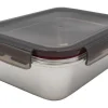 Steuber Edelstahldose mit PP-Deckel Rechteckig 2.250 ml