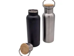 Steuber Trinkflasche mit Tragehenkel ca. 600 ml Schwarz