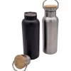 Steuber Trinkflasche mit Tragehenkel ca. 600 ml Edelstahlfarben