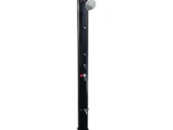 Summer Fun Solar-Gartendusche m. 35 L-Tank u. Fußbrause Schwarz H: 220 cm