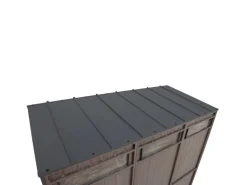 Sunjoy Gartenhaus Mambo für Outdoor Küche 94 cm x 220 cm Anthrazit