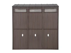 Sunjoy Gartenhaus Mambo für Outdoor Küche 94 cm x 220 cm Anthrazit