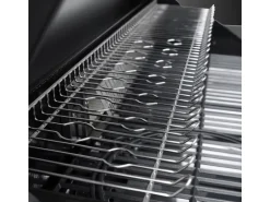Taino Platinum Yamara Dark 6+2 Gasgrill Set Mit Haube Stahl 6 Brenner Sear-Burner Backburner