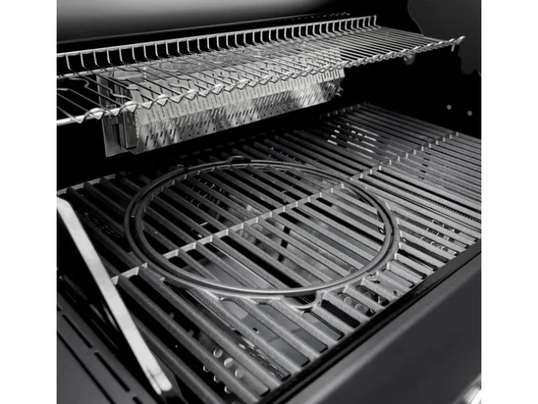 Taino Platinum Yamara Dark 4+2 Gasgrill Stahl 4 Brenner Sear-Burner Backburner