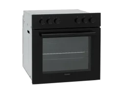 Telefunken Einbauherd-Set Backofen mit Grill und Umluft 65 Liter Vap-Clean ECH65A-B2