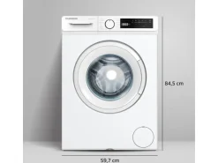 Telefunken Waschmaschine 8kg 1400 U/Min. Inverter Motor AquaStop 15 Programme W-8-1400-A-W weiß