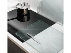 Tulup Schneidebrett Durchsichtiges Schneidebrett 2 Stück 40x52 Rechteckige Schneidebretter Küchenbrett Durchsichtig