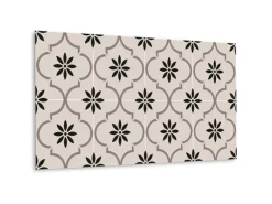 Tulup Wandpaneel Arabisches Blumenmuster Wandverkleidung Paneel 100x50 cm PVC Wandpaneel Dekorpaneel