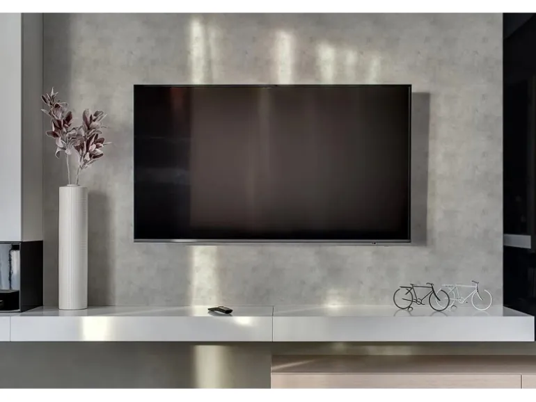 Tulup Wandpaneel Betonstruktur Vinyl Wandverkleidung Selbstklebend 100x50 cm Wandverkleidung Modern Wandverkleidung Paneel