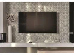 Tulup Wandpaneel Blumenmotive Vinyl Wandverkleidung Selbstklebend 100x50 cm Wandverkleidung Modern Wandverkleidung Paneel