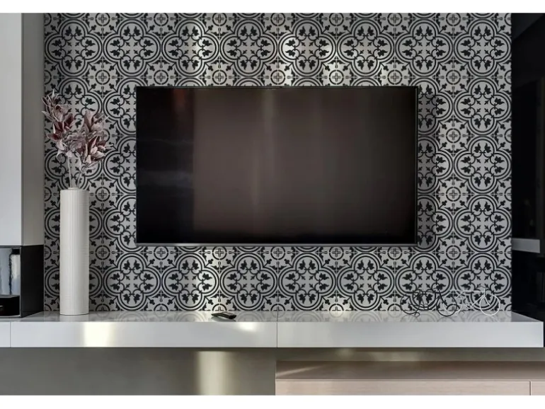 Tulup Wandpaneel Blumenmotive Wandverkleidung Kunststoff 100x50 cm Vinyl Wandverkleidung Selbstklebend Wandverkleidung Modern