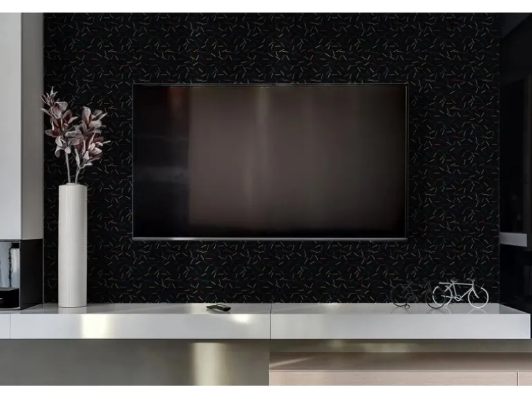 Tulup Wandpaneel Farbige Linien Wandpaneel Selbstklebend 100x50 cm Wandverkleidung Innen Vinyl Wandverkleidung Selbstklebend